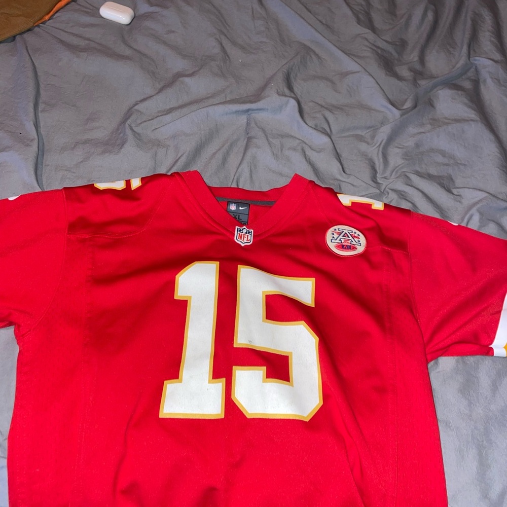 NFL Red Jersey with Number 15